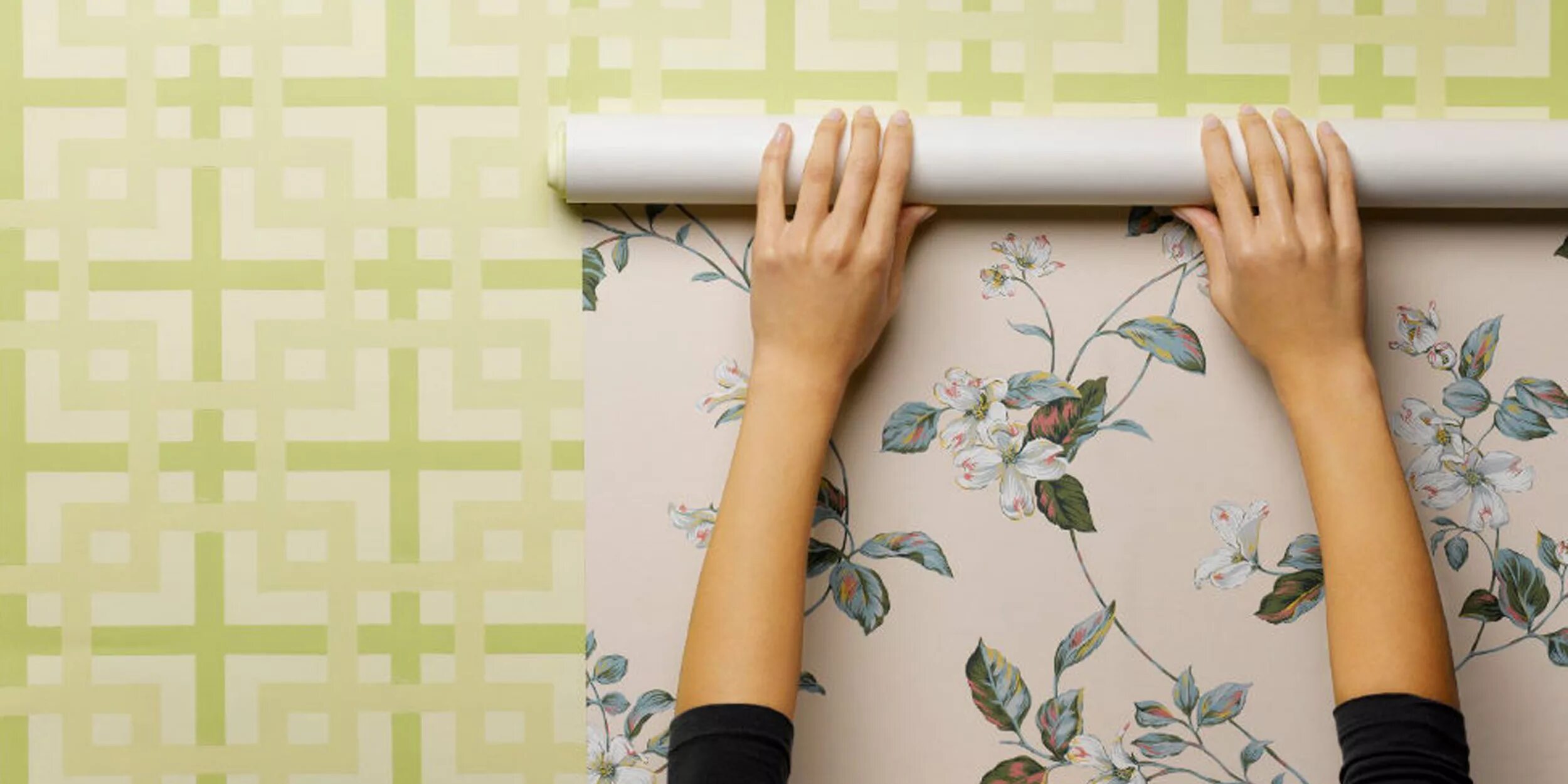 Профессиональная поклейка обоев